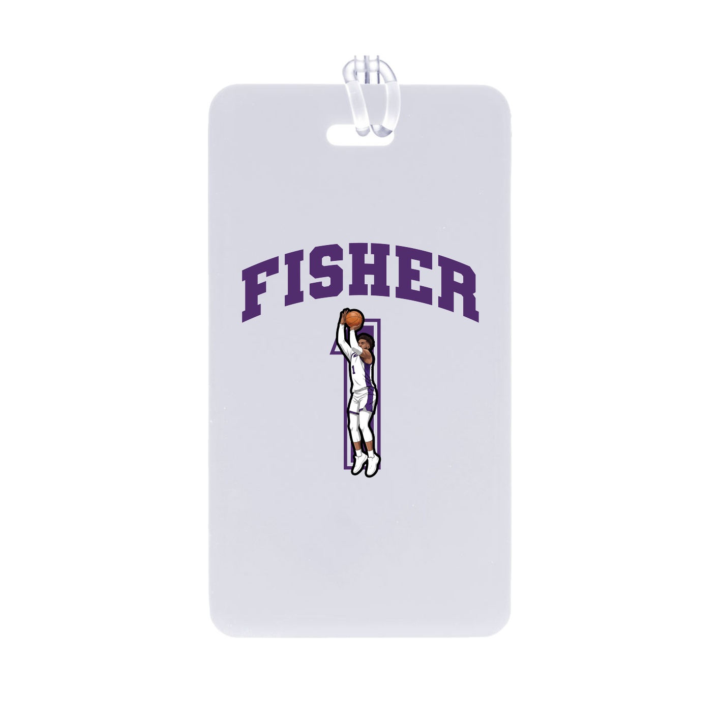 Bag Tag — Number in Classic