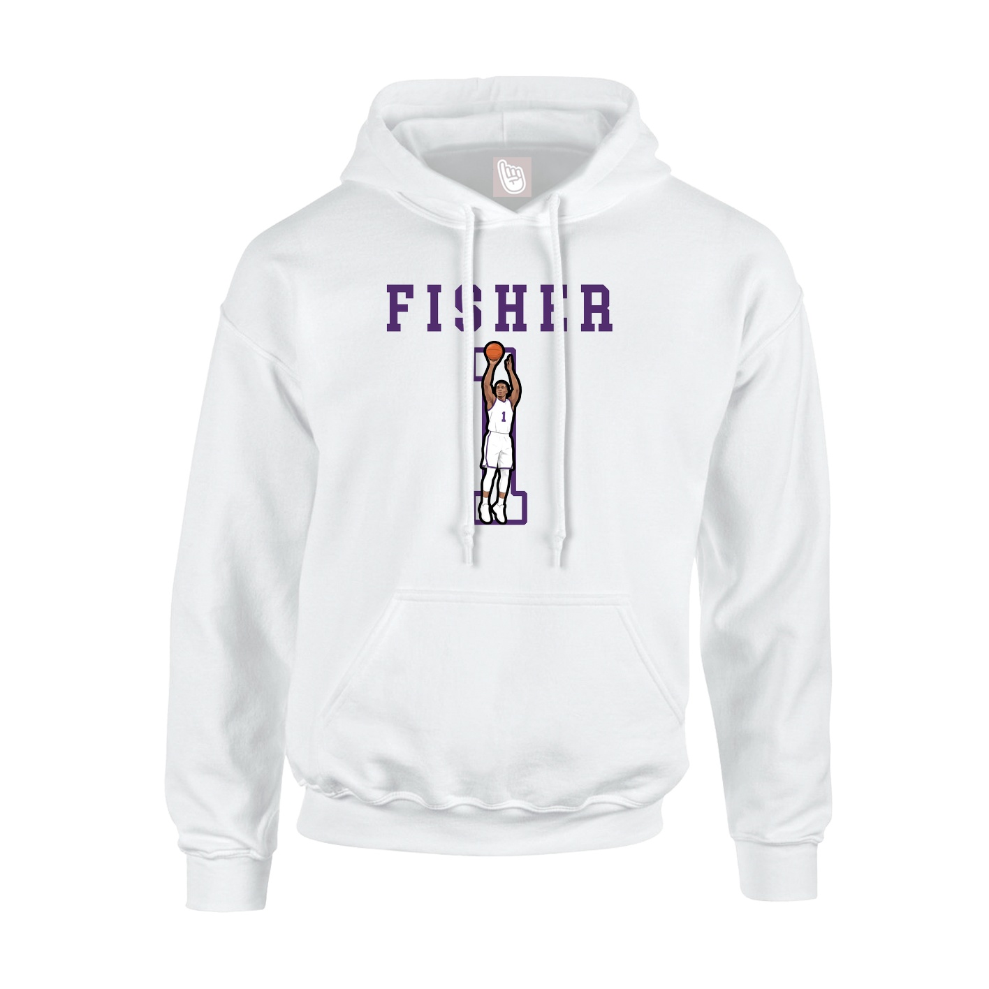 Hoodie — Shirsey in White
