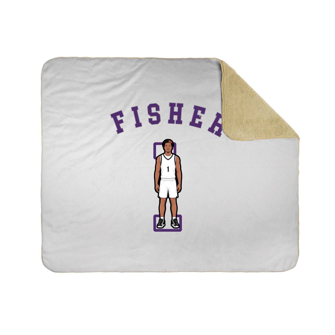 Throw Blanket — Shirsey Arch in White