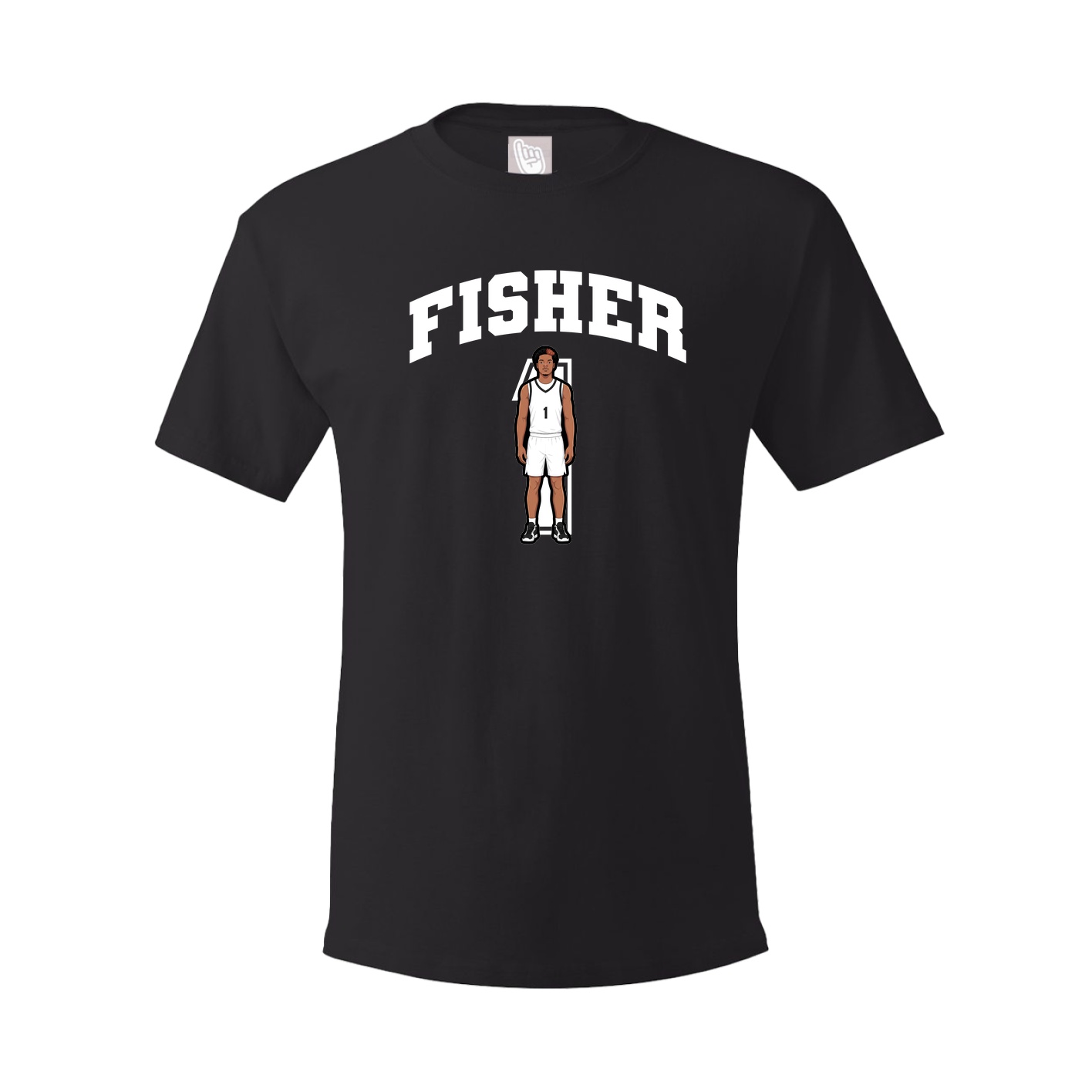 Youth Tee — Number in Black