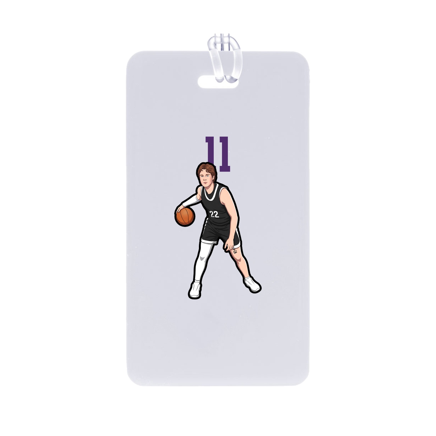 Bag Tag — Number Top in Classic