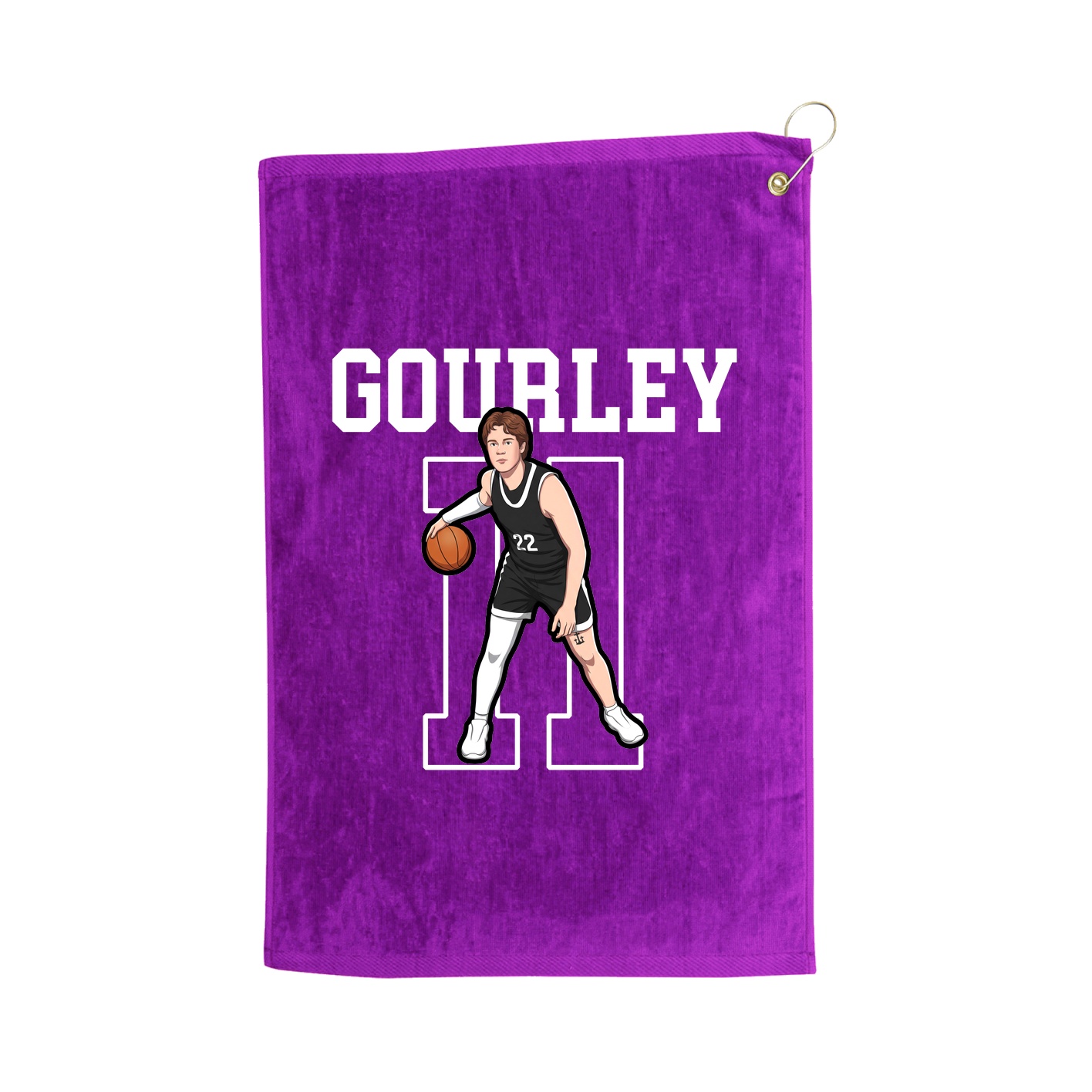 Golf Towel — Shirsey in Purple