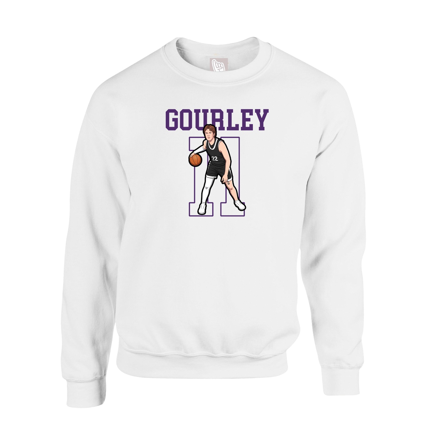 Fleece Crew — Shirsey in White