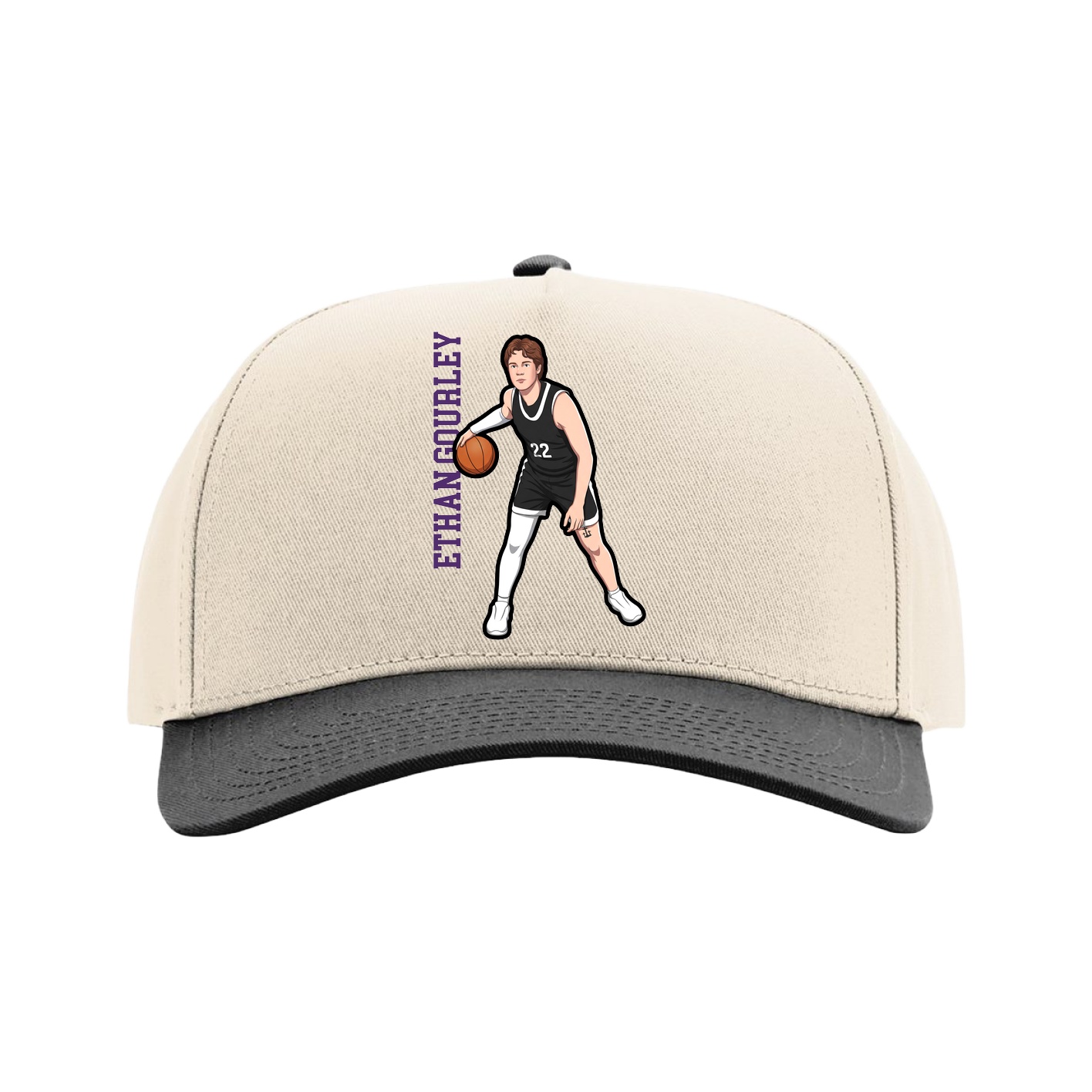Full Fabric Five-Panel Champ Cap