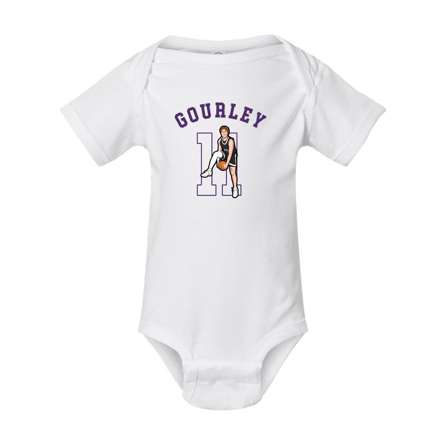 Baby Onesie — Shirsey Arch in White