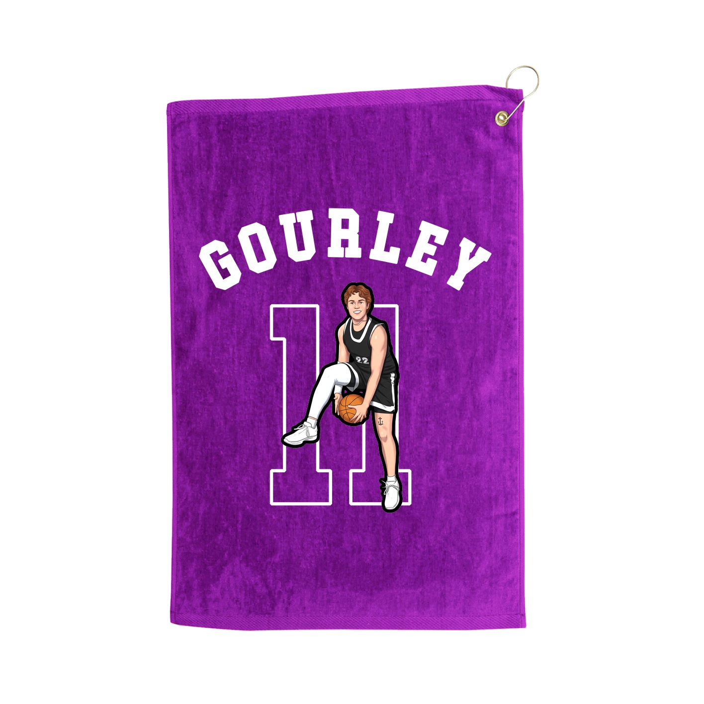 Golf Towel — Shirsey Arch in Purple