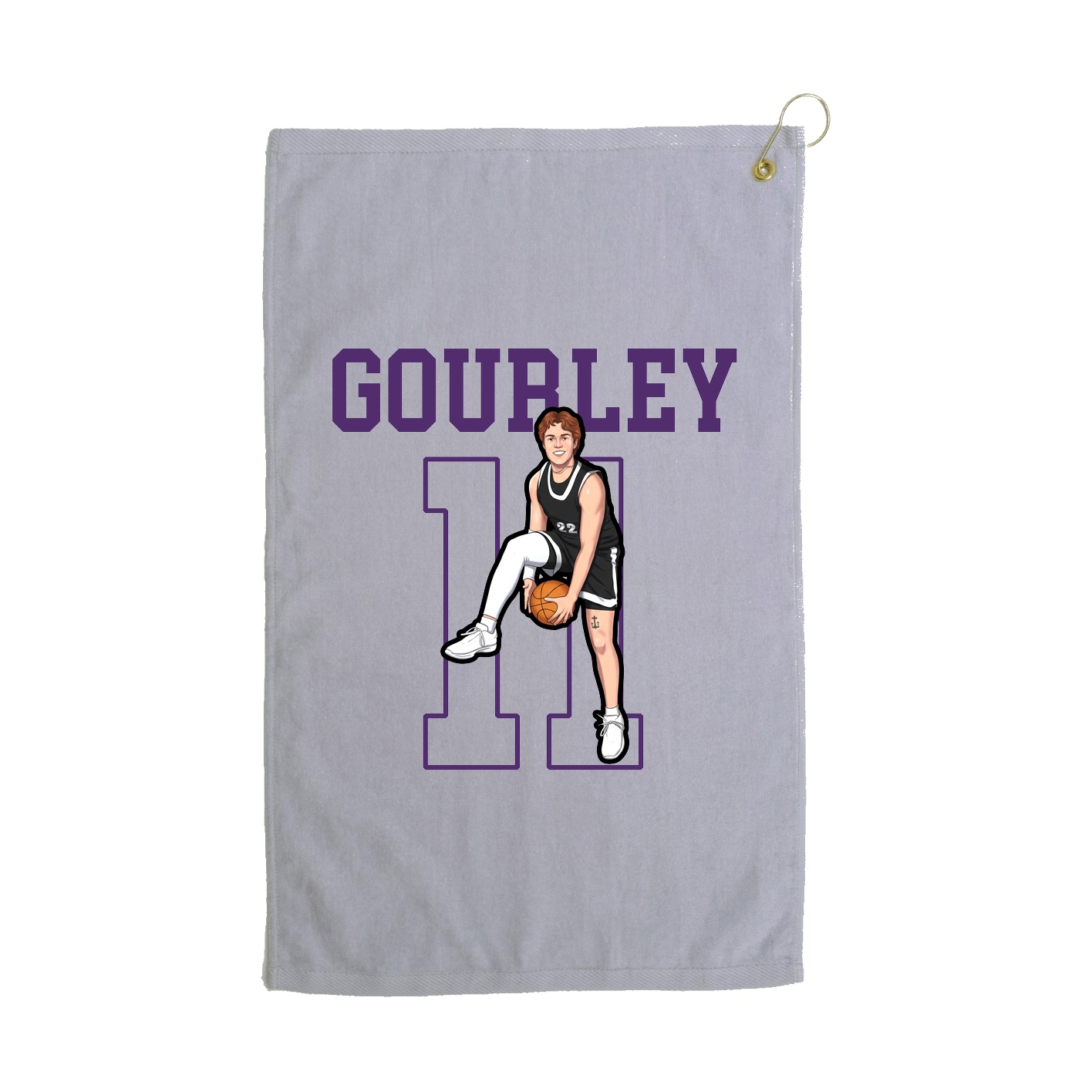 Golf Towel — Shirsey in Grey