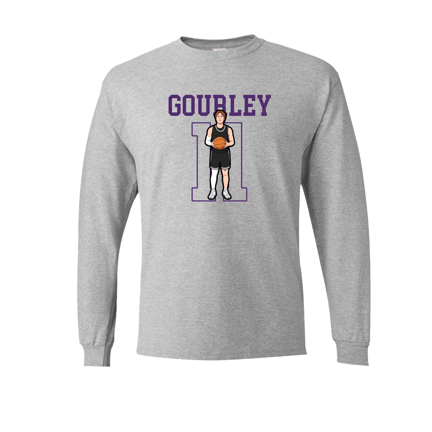 Long Sleeve Tee — Shirsey in Grey