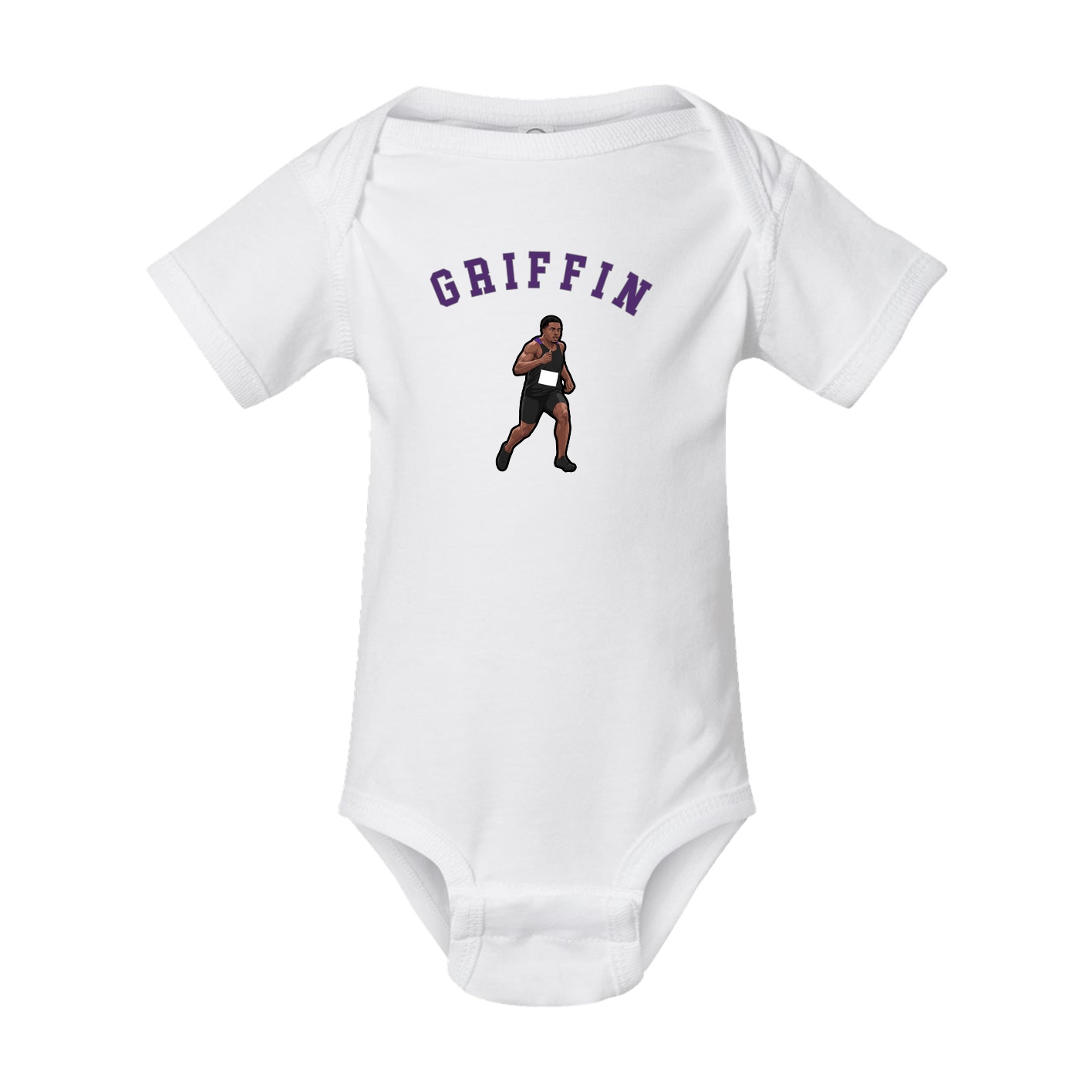 Baby Onesie — Shirsey Arch in White