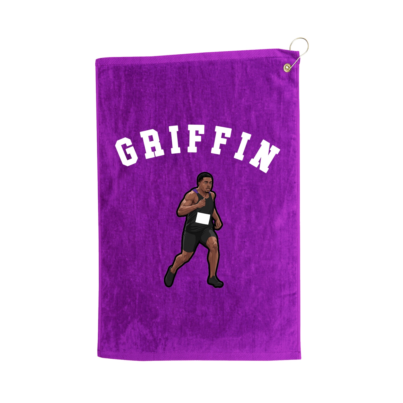 Golf Towel — Shirsey Arch in Purple