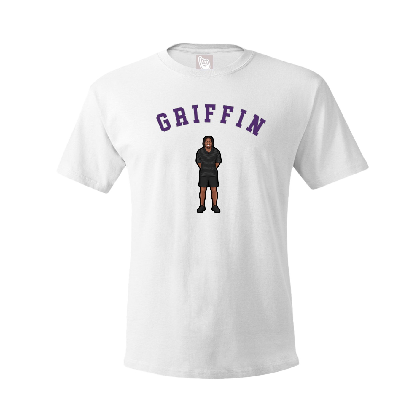 Tee — Shirsey Arch in White