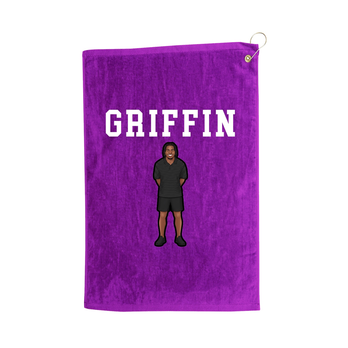 Golf Towel — Shirsey in Purple