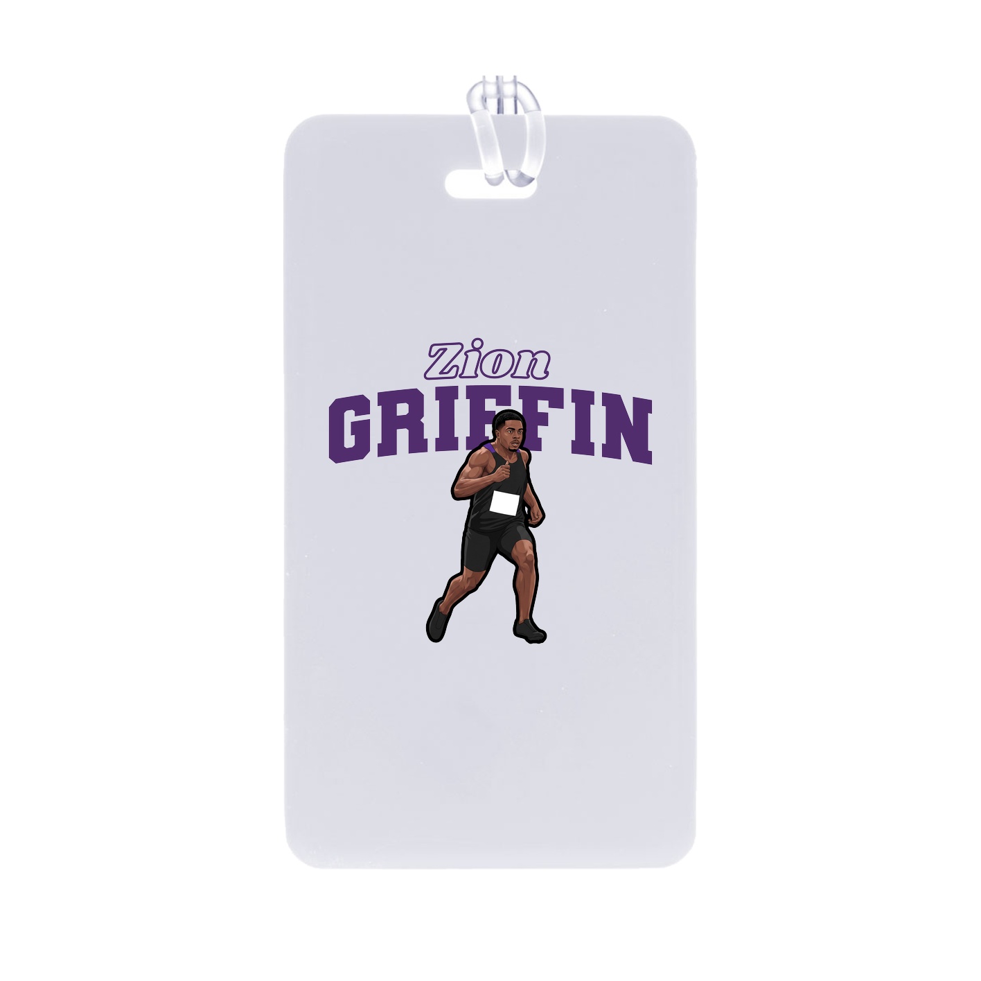 Bag Tag — Name Arch in Classic