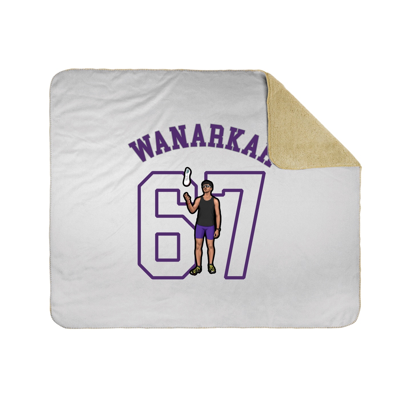 Throw Blanket — Shirsey Arch in White