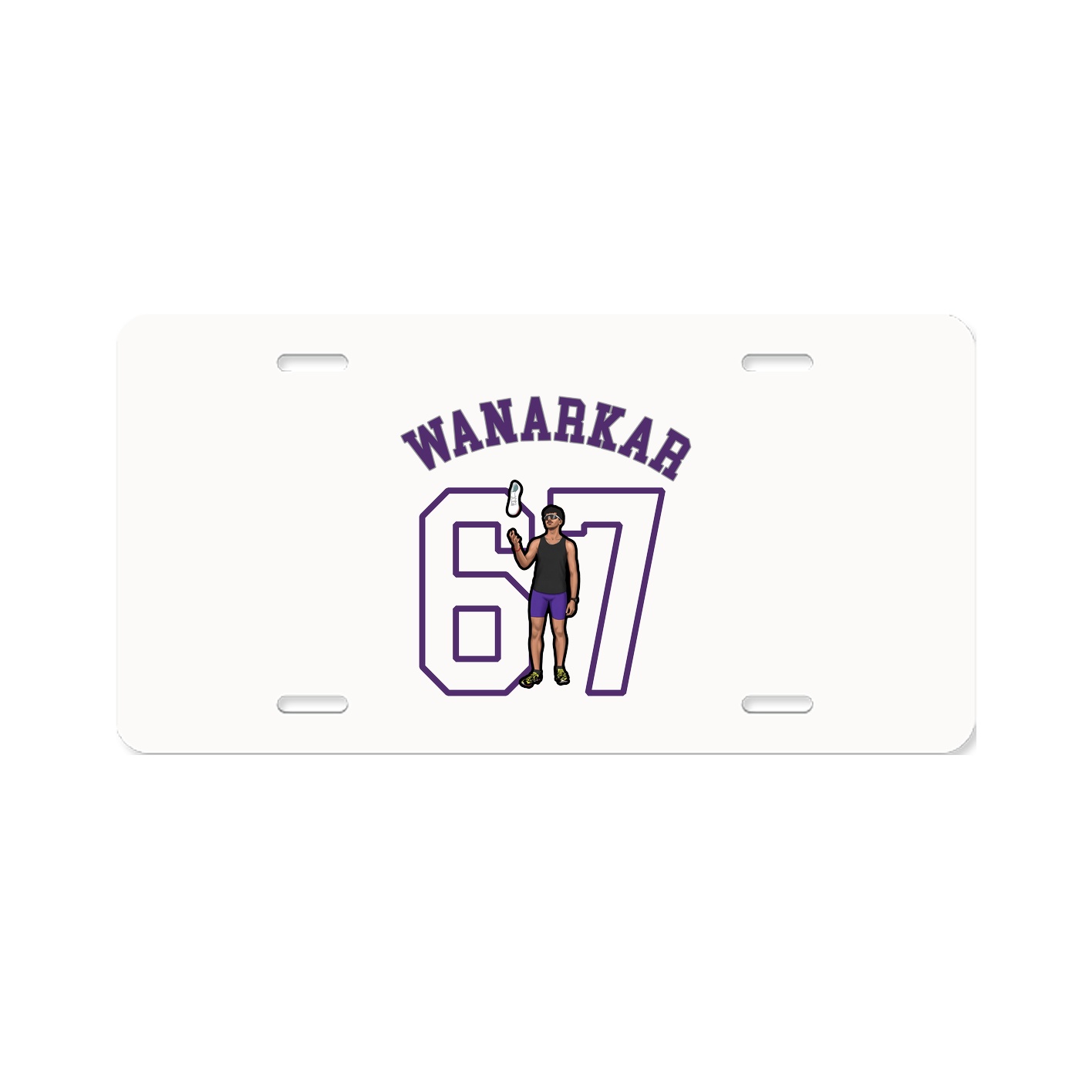 License Plate — Shirsey Arch in Classic