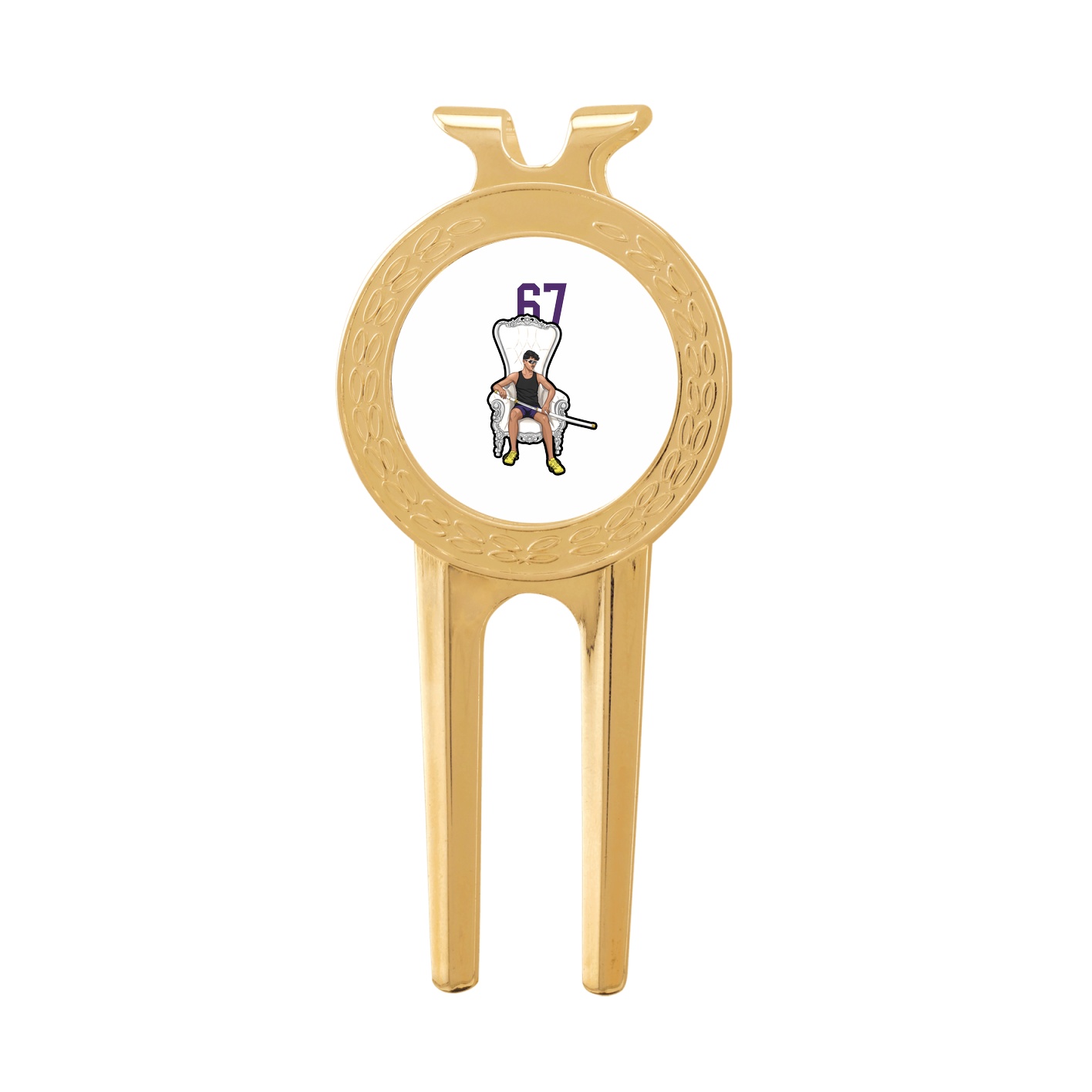 Divot Tool with Ball Marker — Number Top in Classic