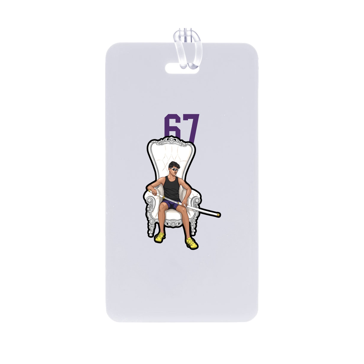 Bag Tag — Number Top in Classic