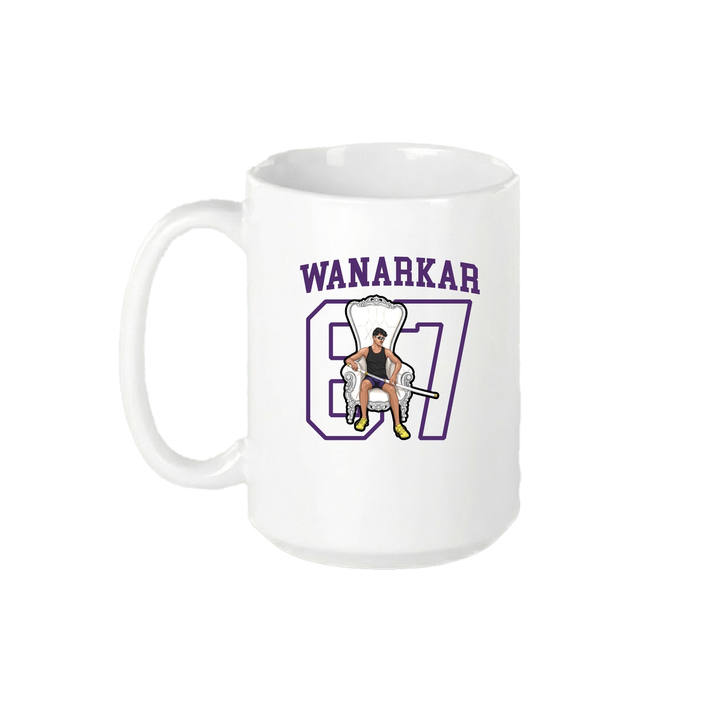 15oz Coffee Mug — Shirsey in White