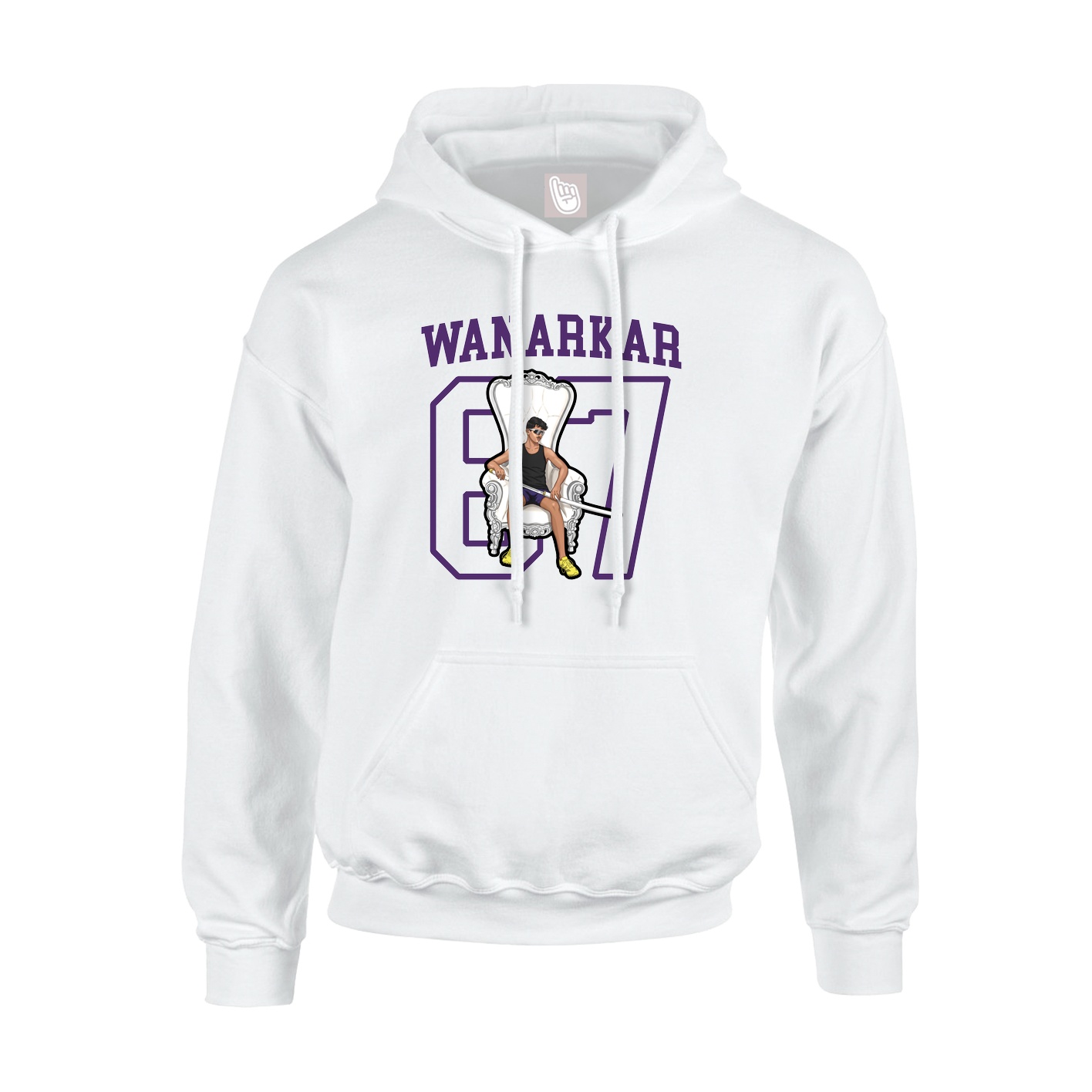 Youth Hoodie — Shirsey in White