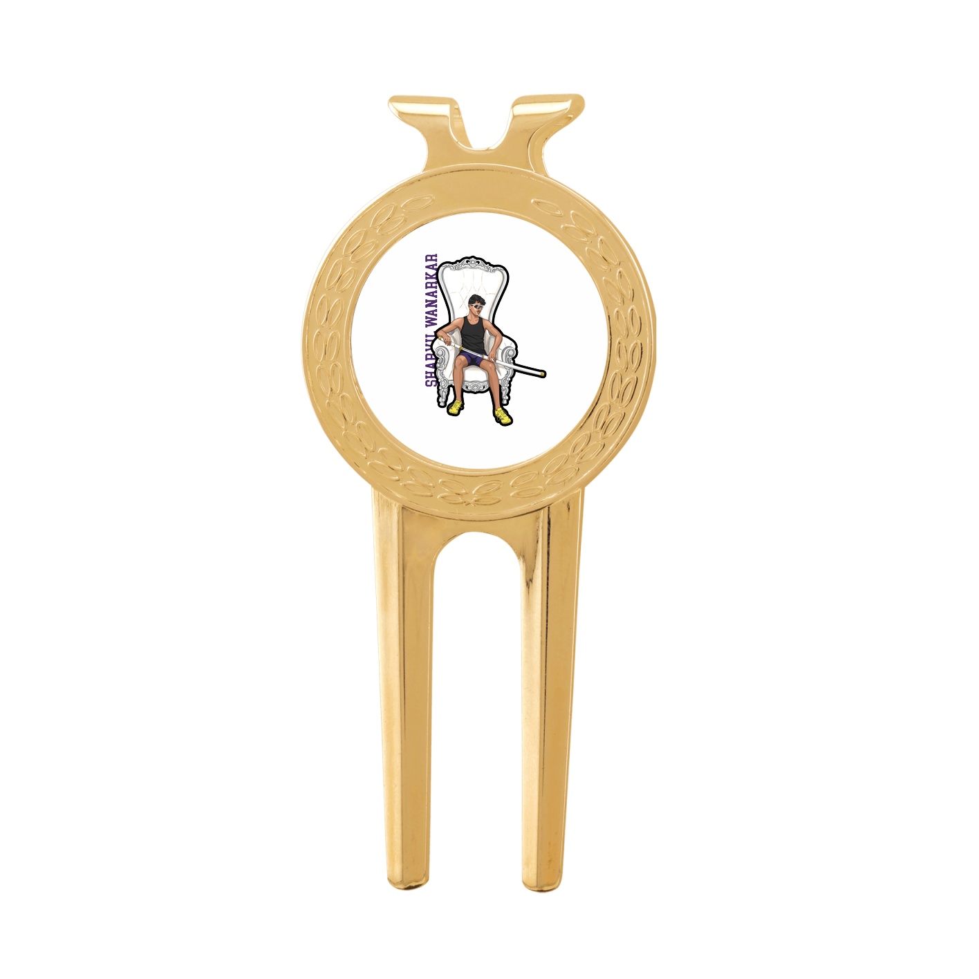 Divot Tool with Ball Marker — Name Vertical in Classic