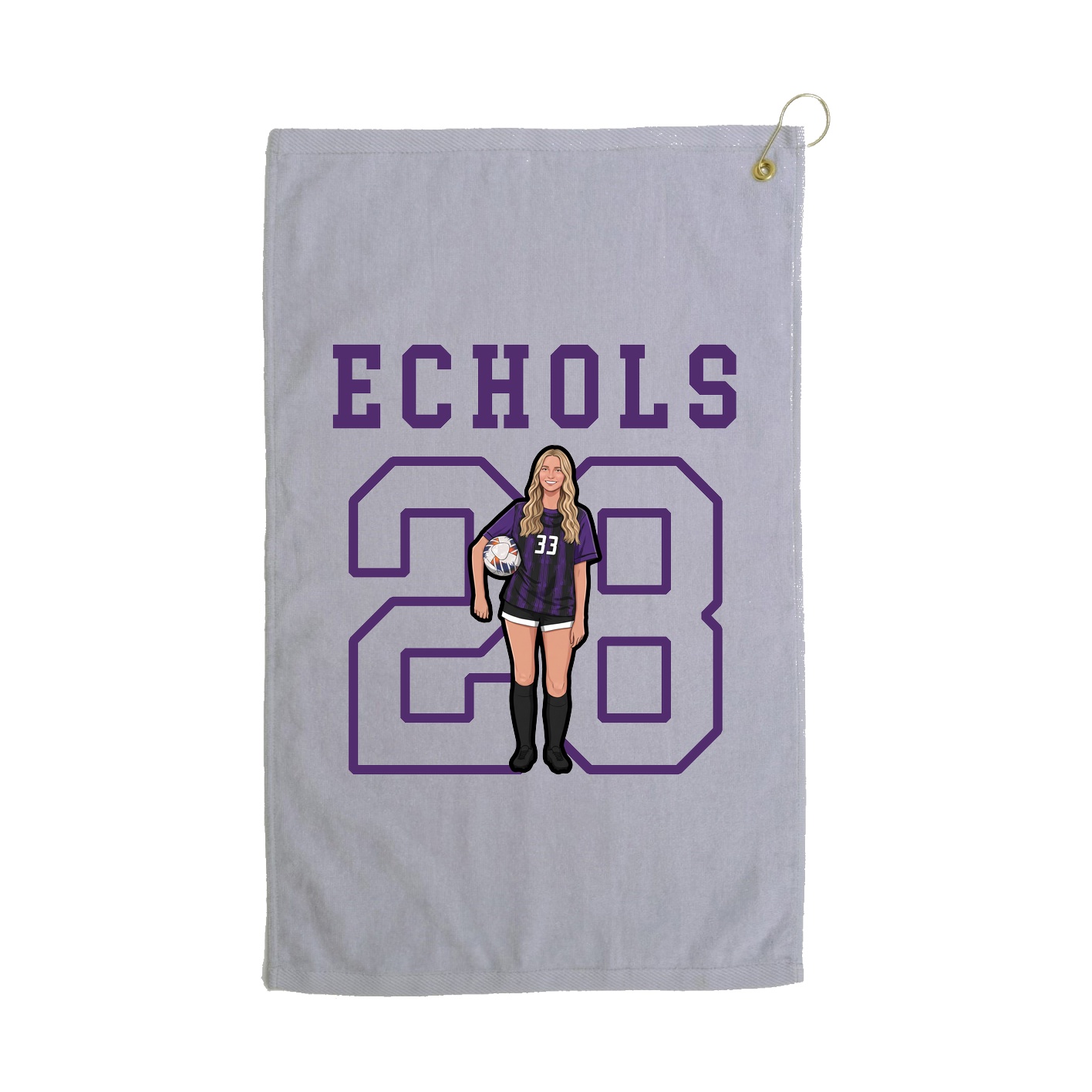 Golf Towel — Shirsey in Grey