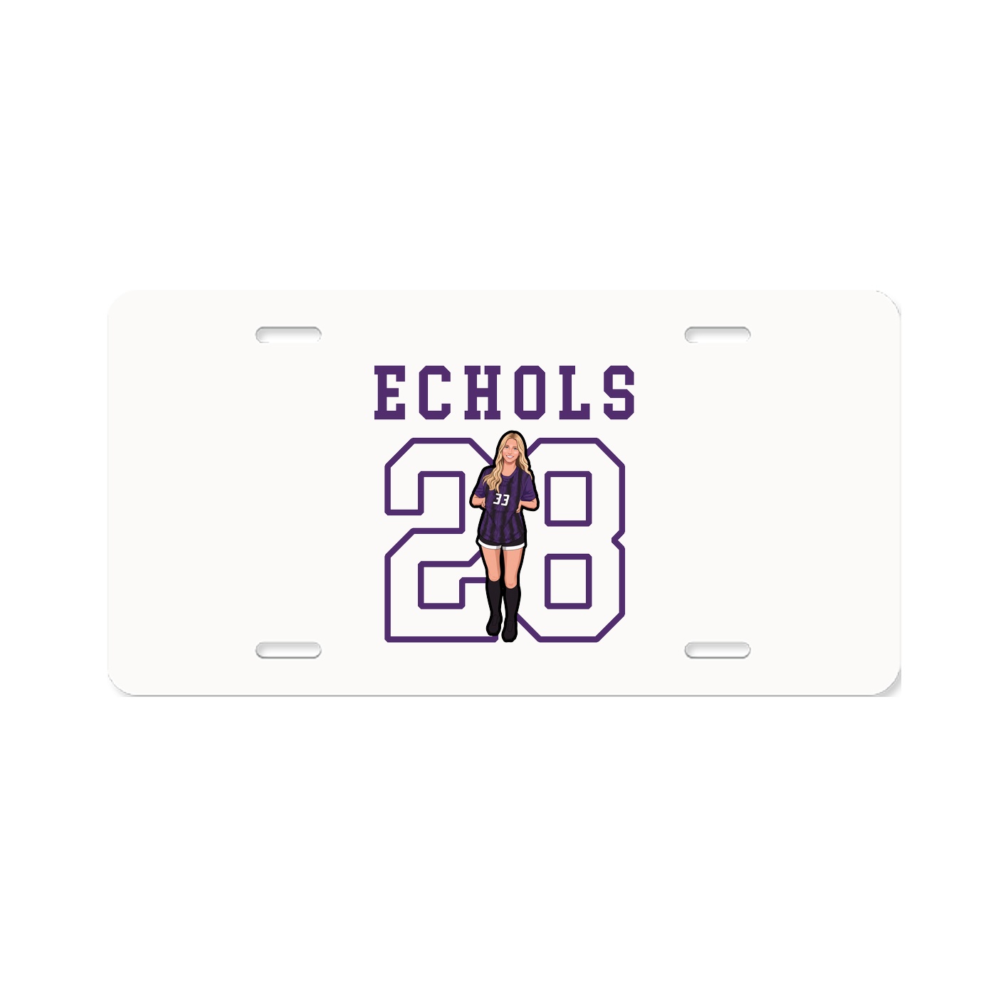 License Plate — Shirsey in Classic