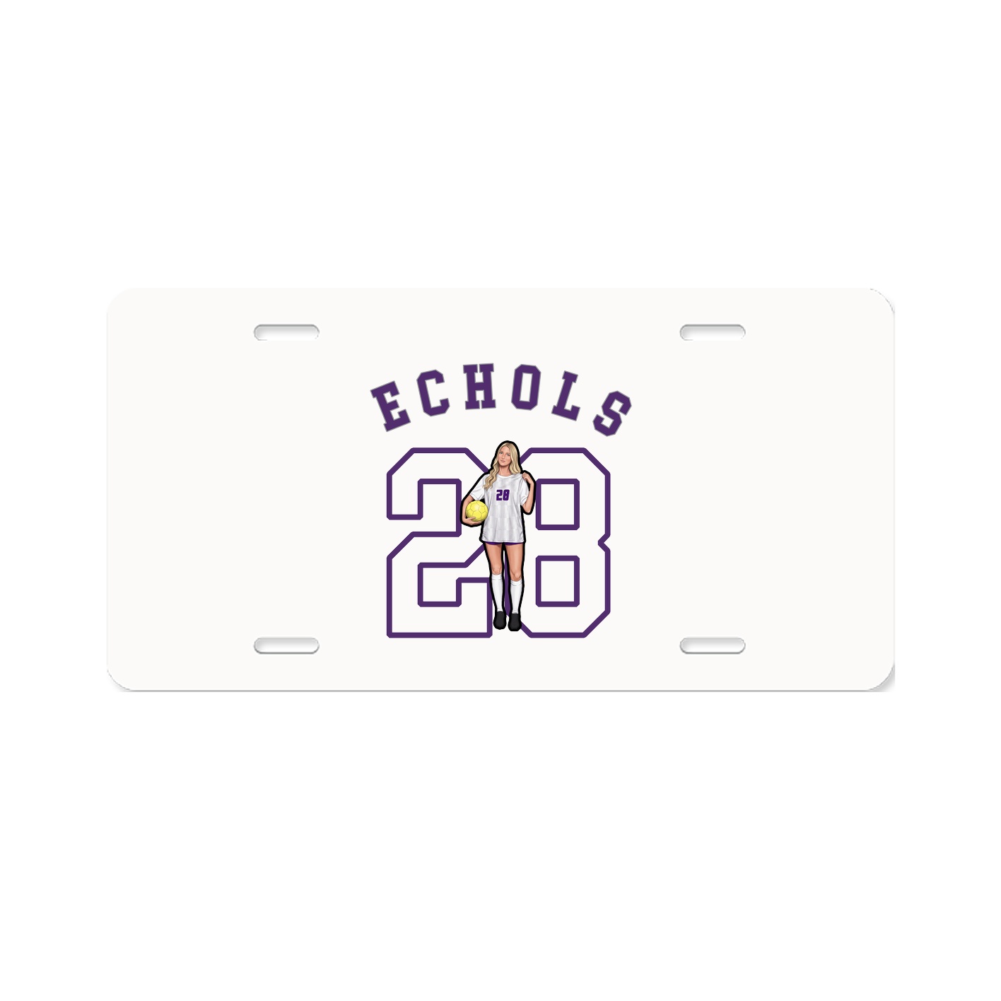 License Plate — Shirsey Arch in Classic