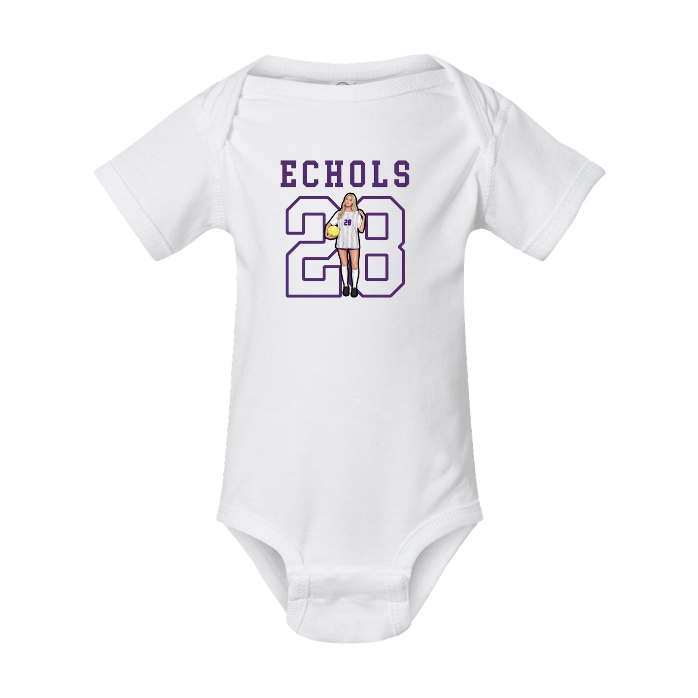 Baby Onesie — Shirsey in White