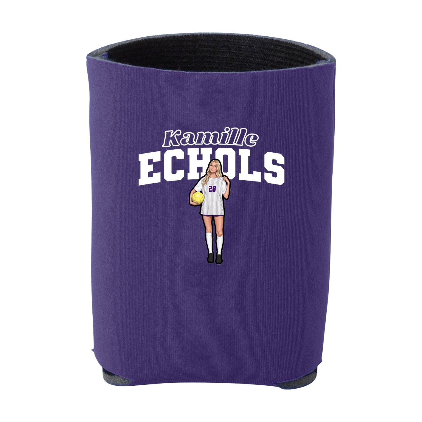 Can Holder — Name Arch in Purple