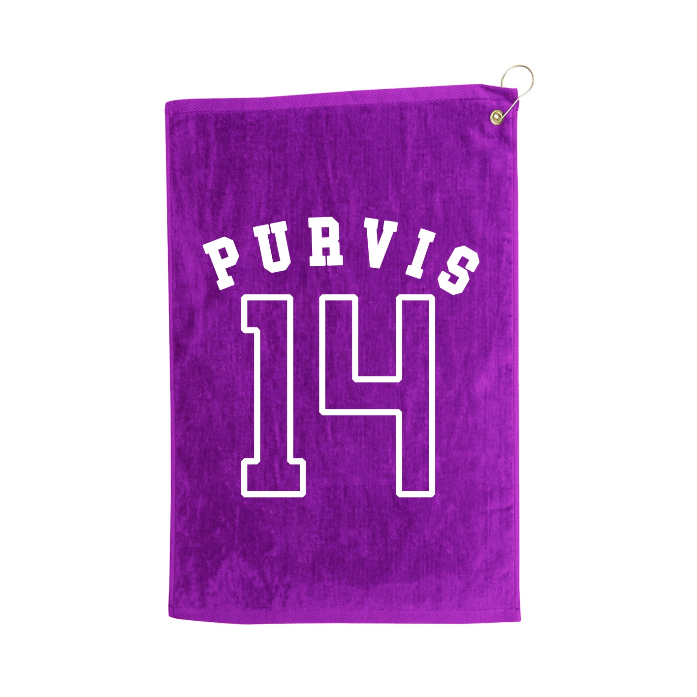 Golf Towel — Shirsey Arch in Purple