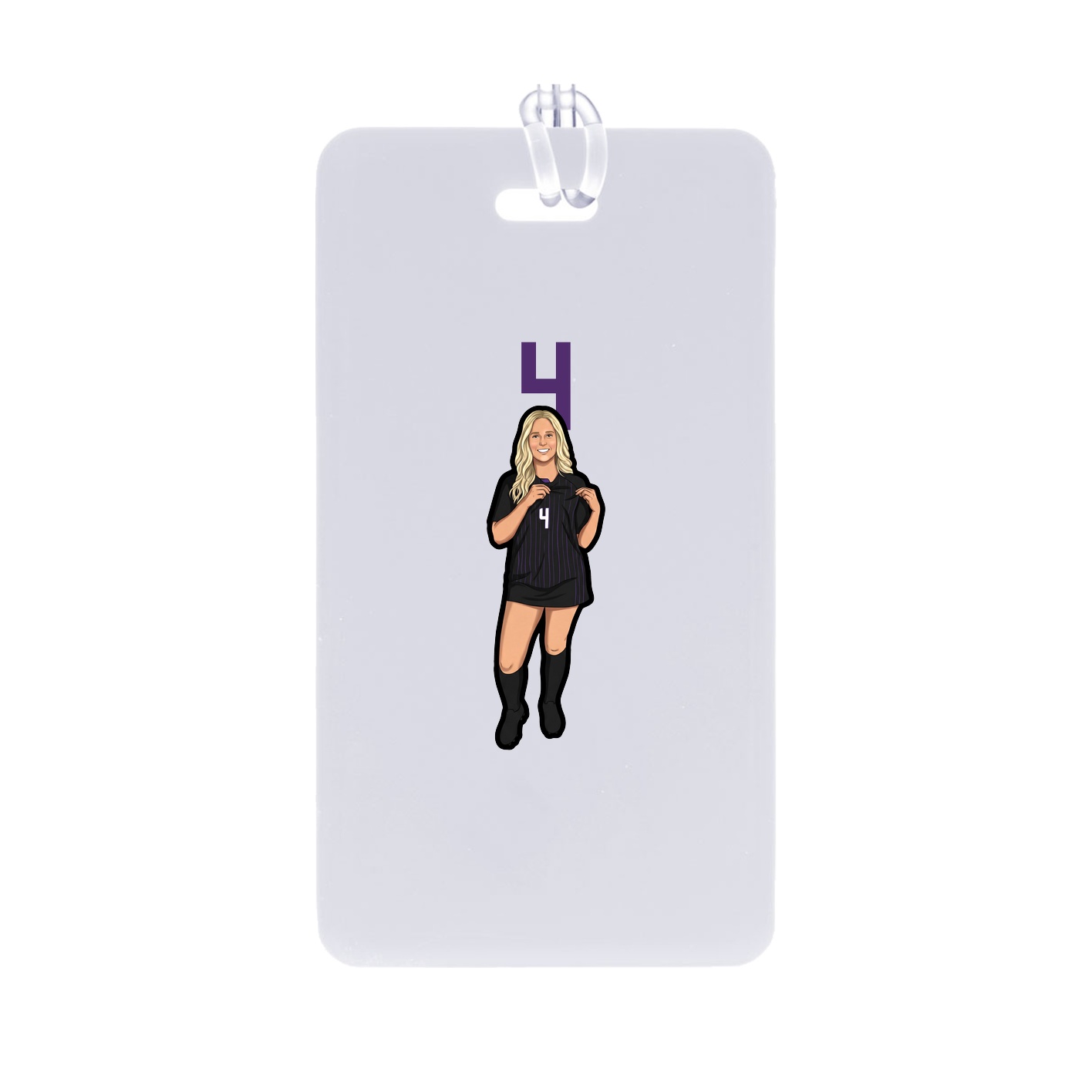 Bag Tag — Number Top in Classic