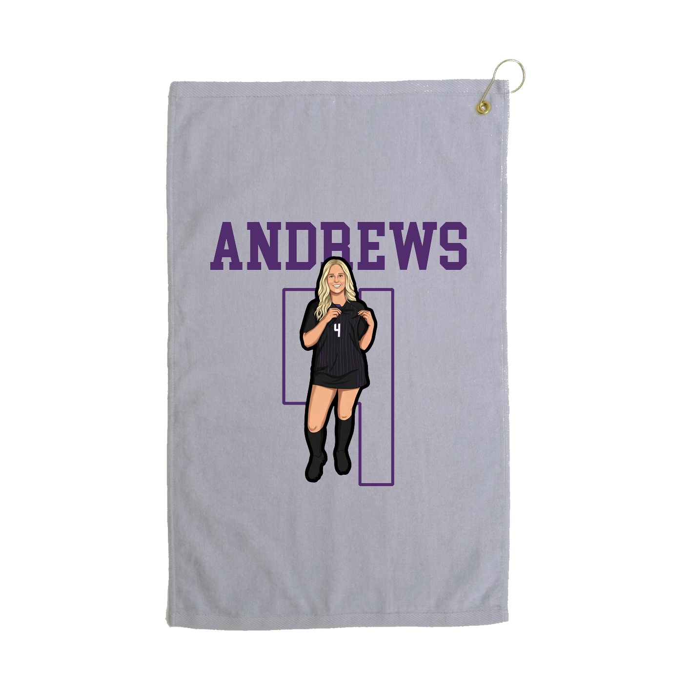 Golf Towel — Shirsey in Grey