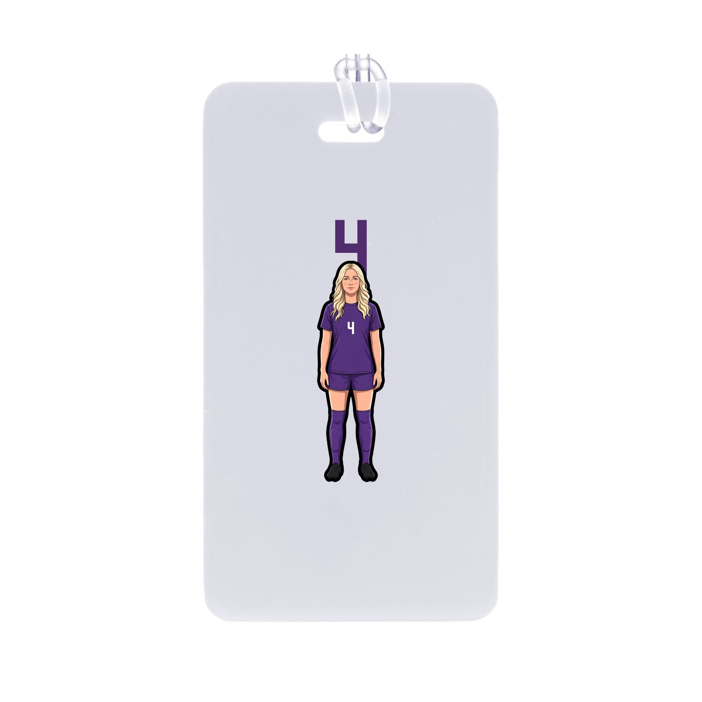 Bag Tag — Number Top in Classic