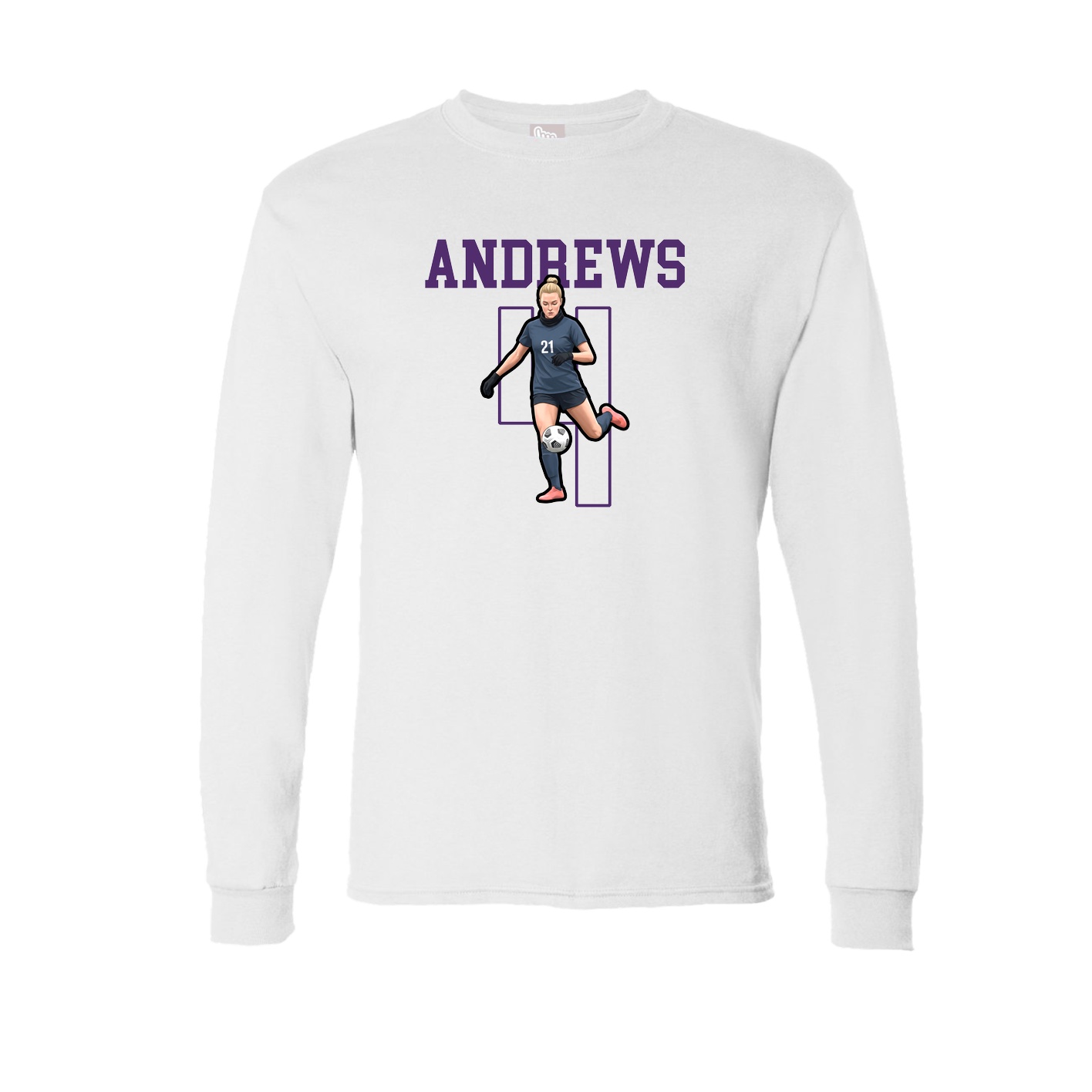 Long Sleeve Tee — Shirsey in White