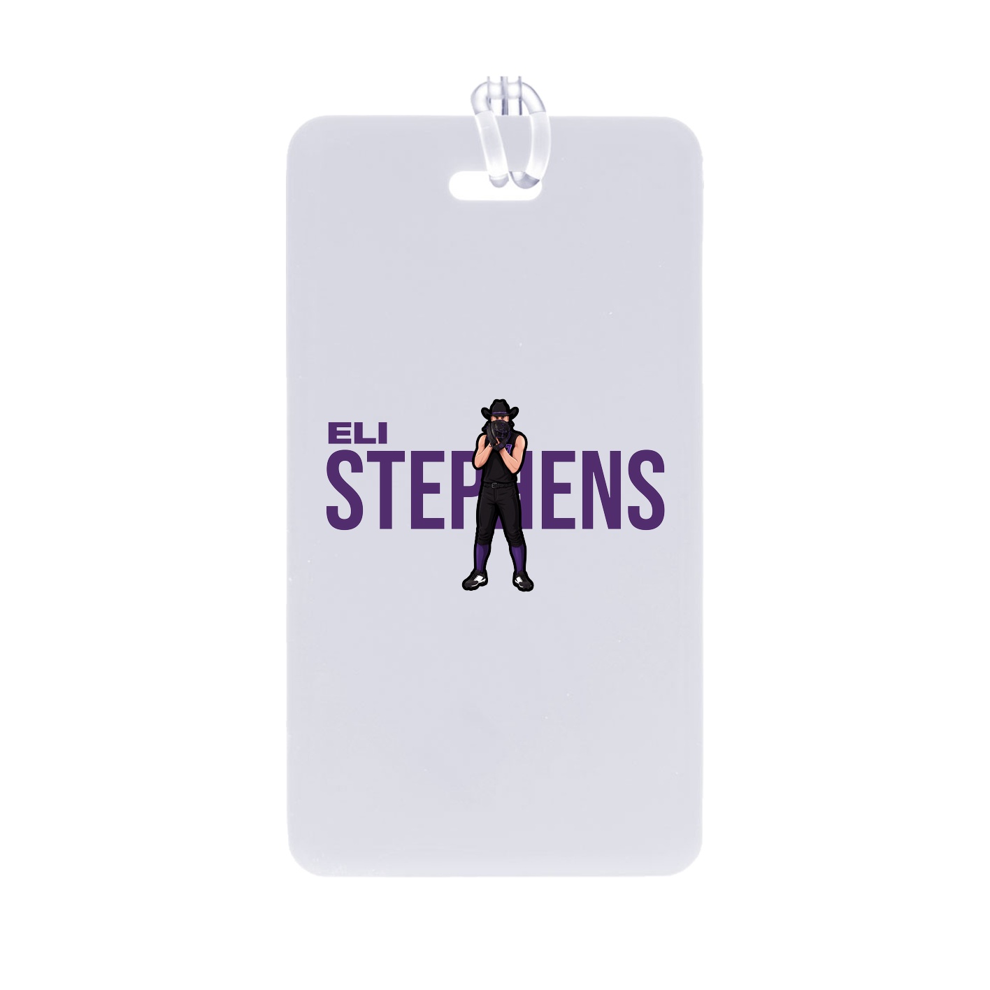 Bag Tag — Player Name in Classic