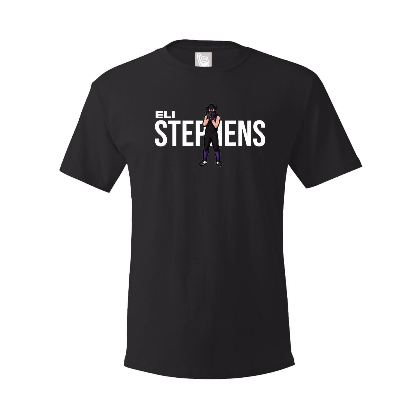 Youth Tee — Player Name in Black