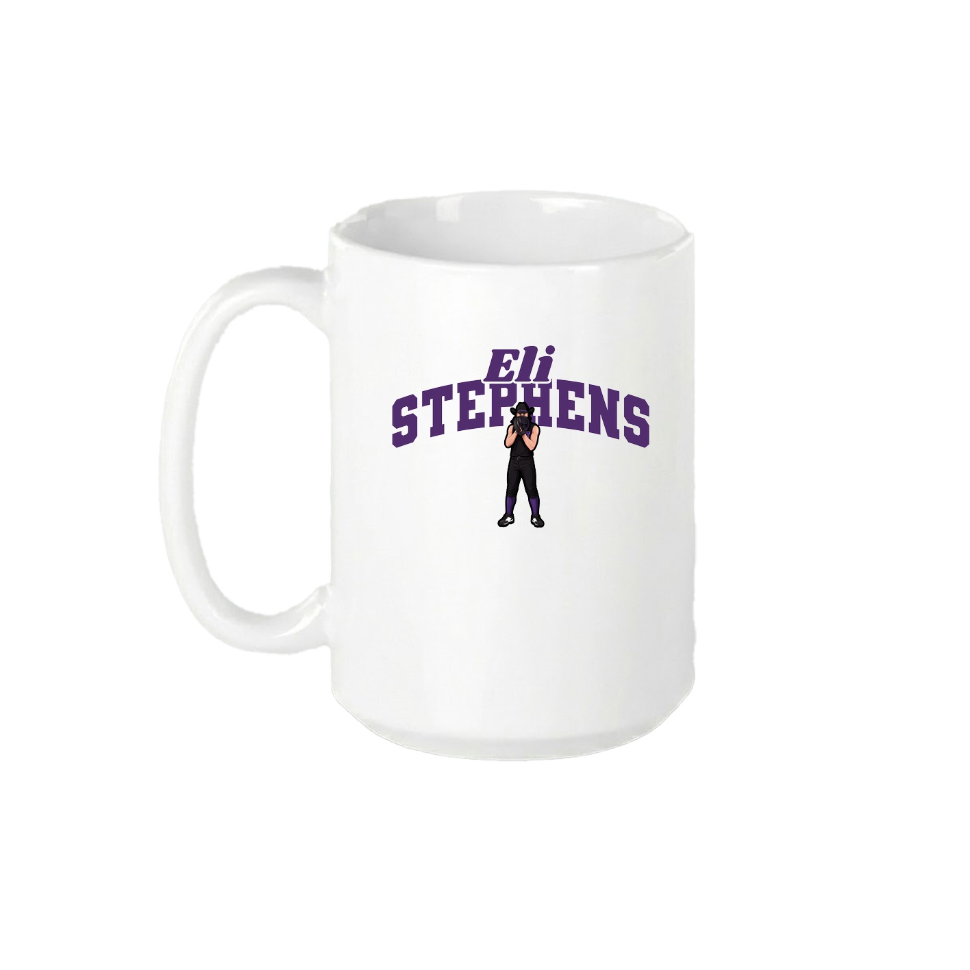 15oz Coffee Mug — Signature Arch in White
