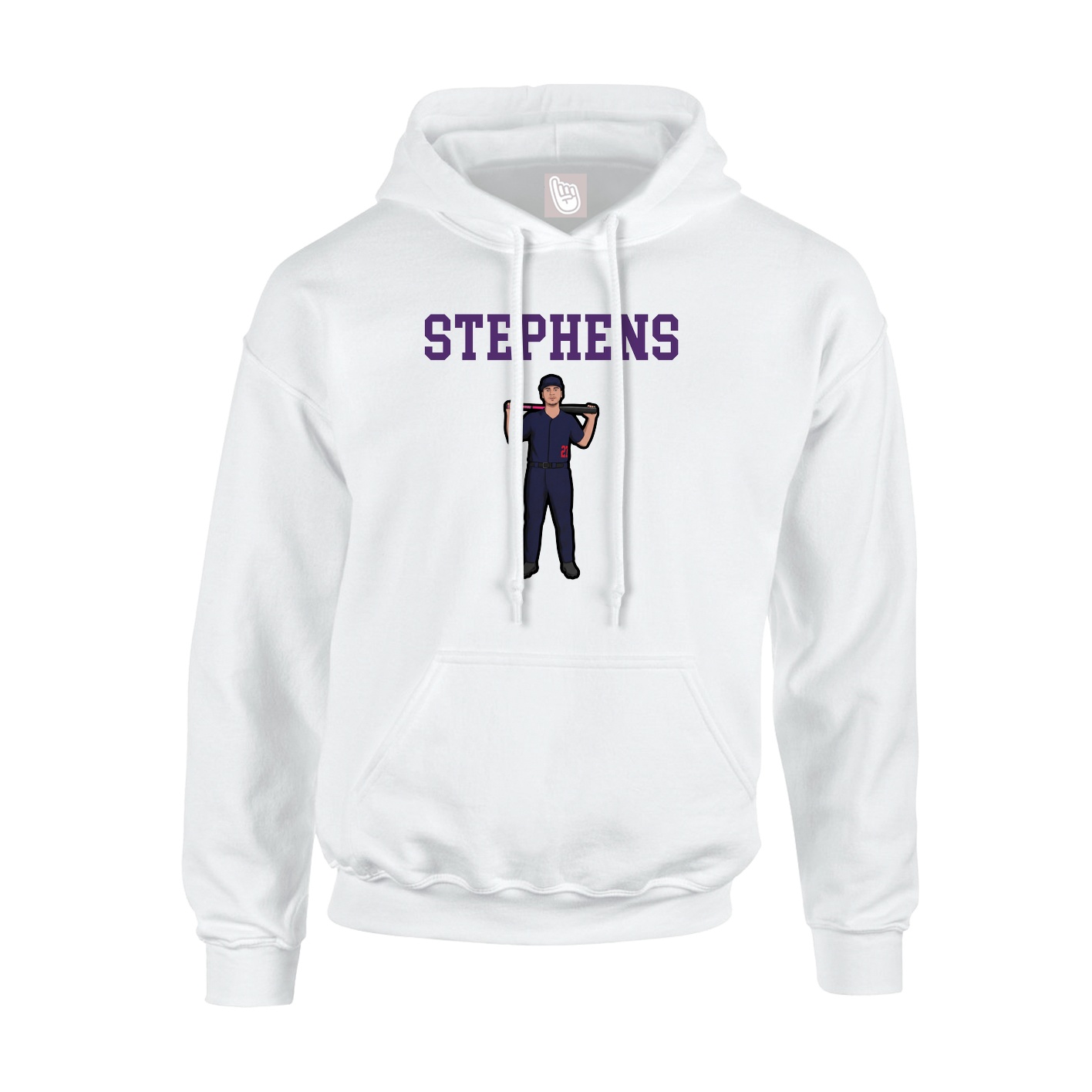 Hoodie — Shirsey in White