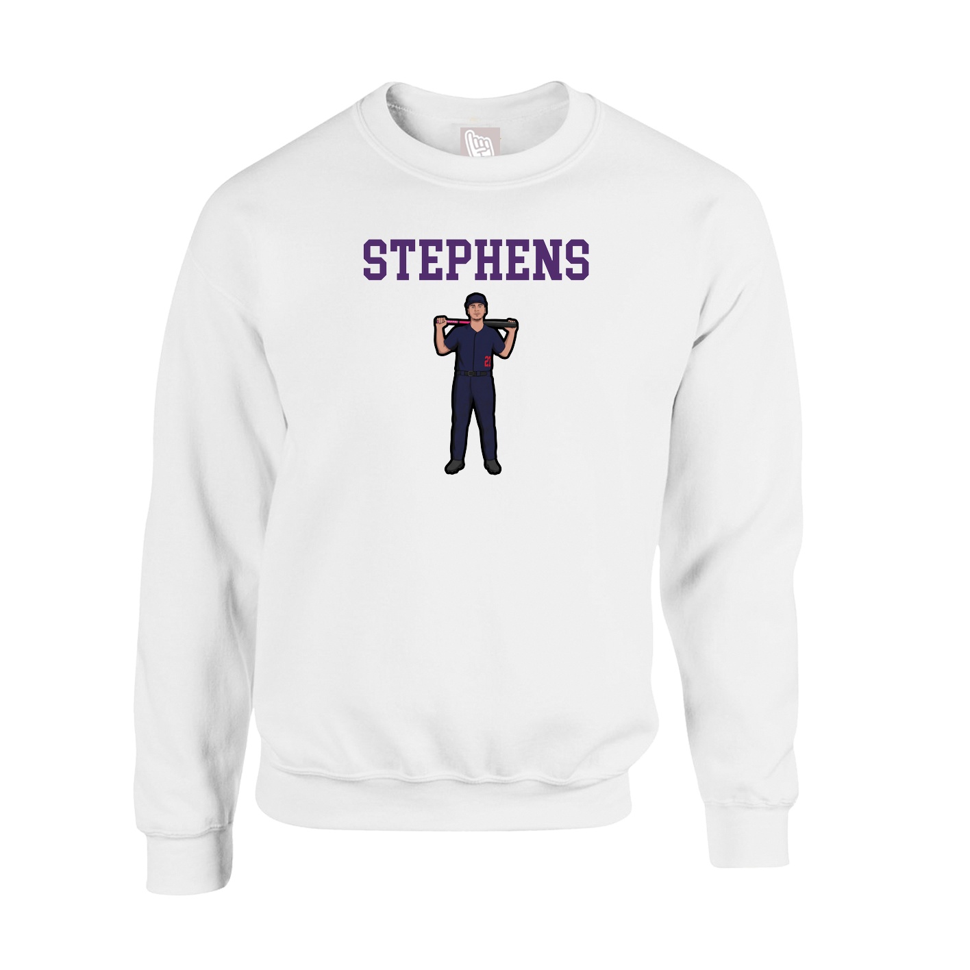 Fleece Crew — Shirsey in White