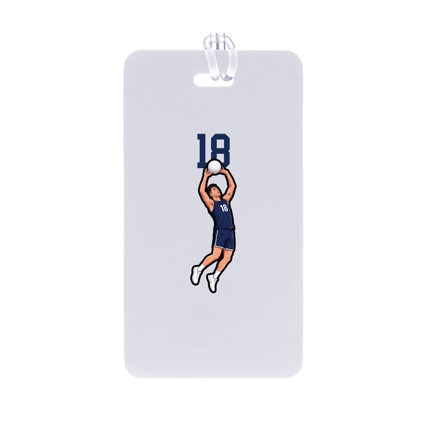Bag Tag — Number Top in Classic