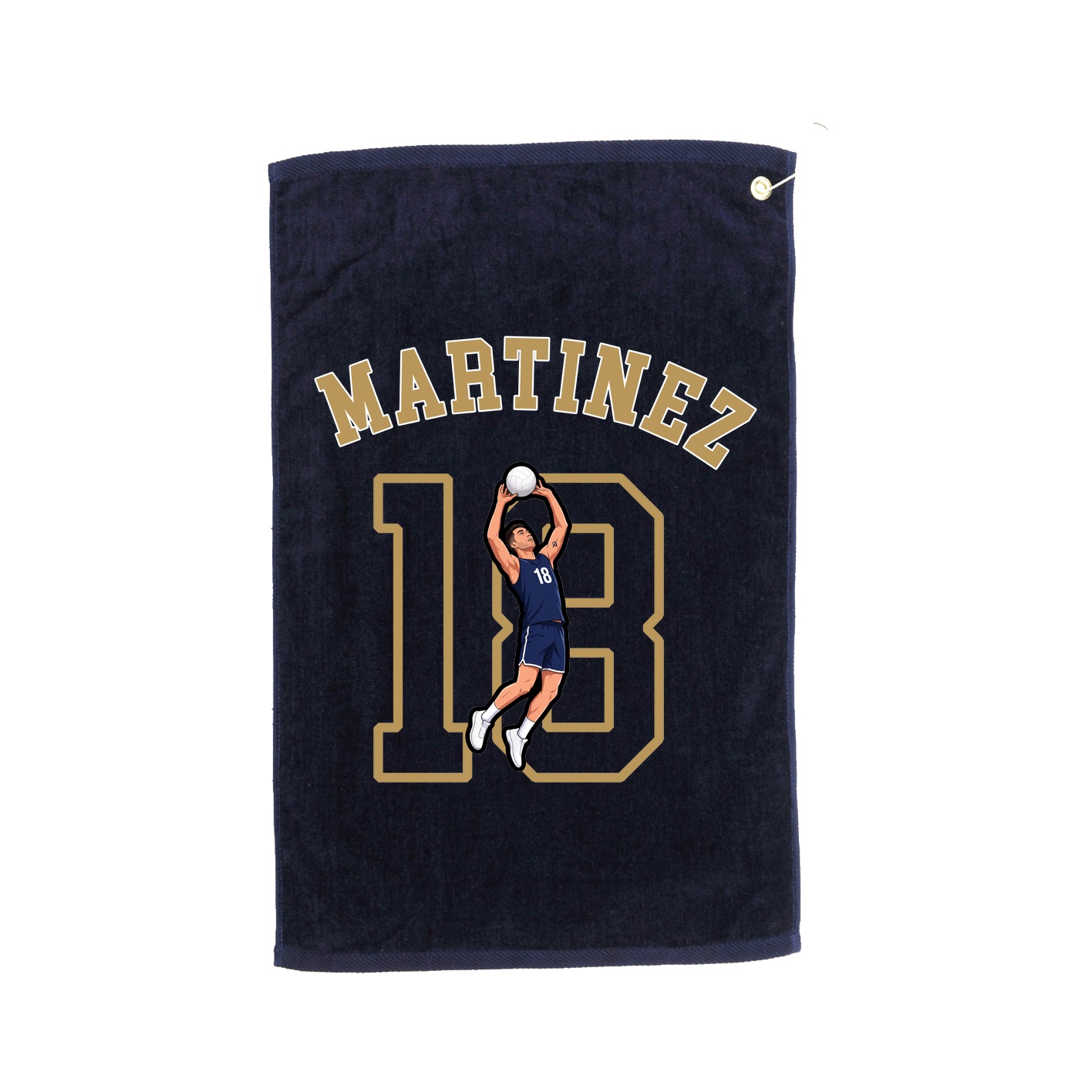 Golf Towel — Shirsey Arch in Navy