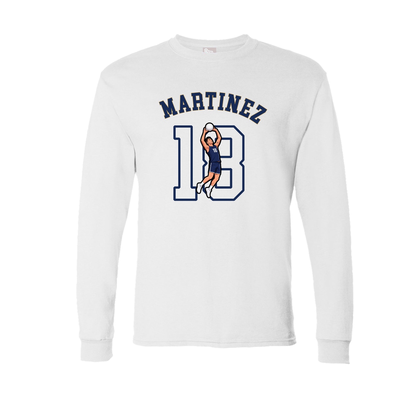 Long Sleeve Tee — Shirsey Arch in White
