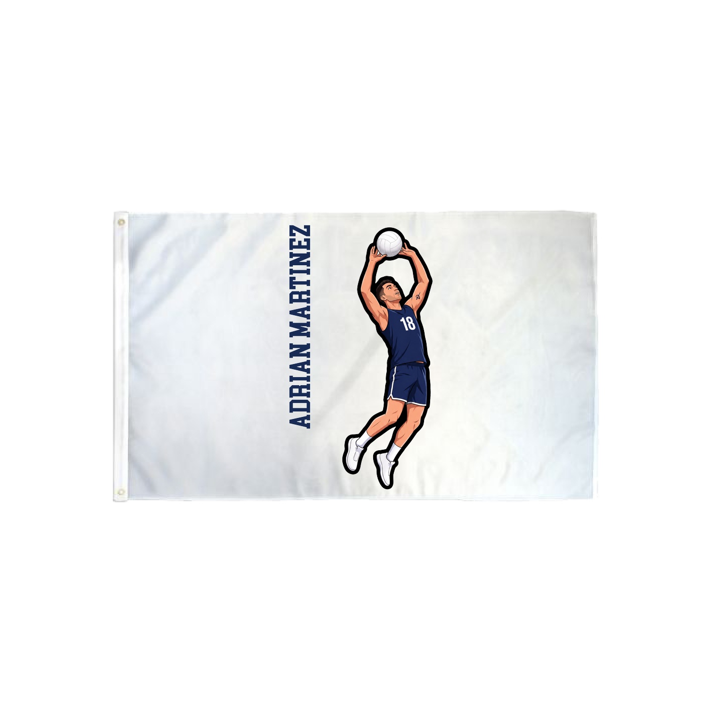 3x5 Flag — Name Vertical in Classic