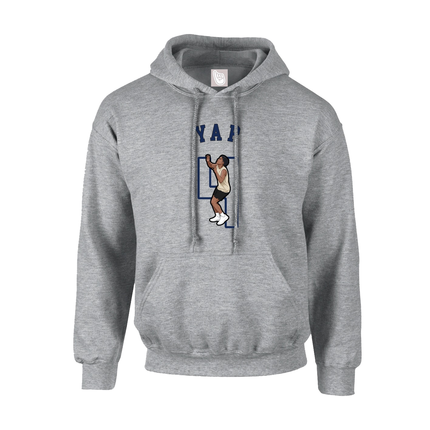 Youth Hoodie — Shirsey Arch in Grey