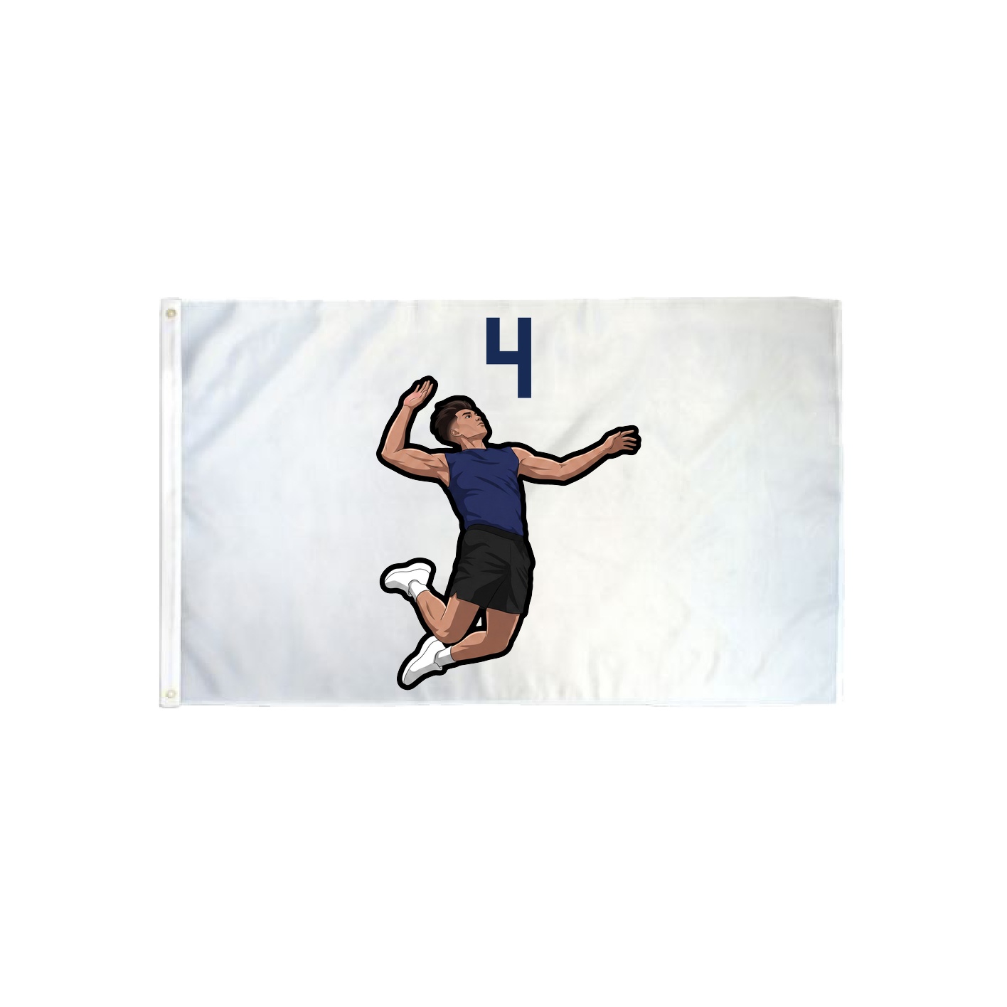 3x5 Flag — Number Top in Classic