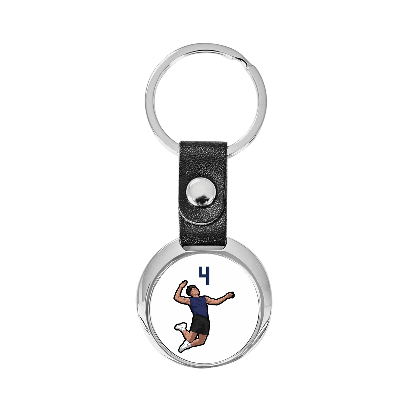 Key Chain — Number Top in Classic