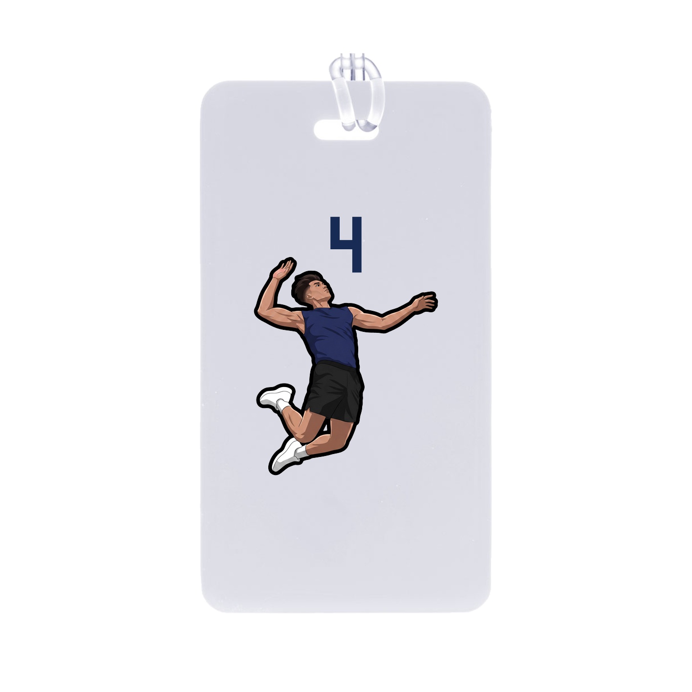 Bag Tag — Number Top in Classic