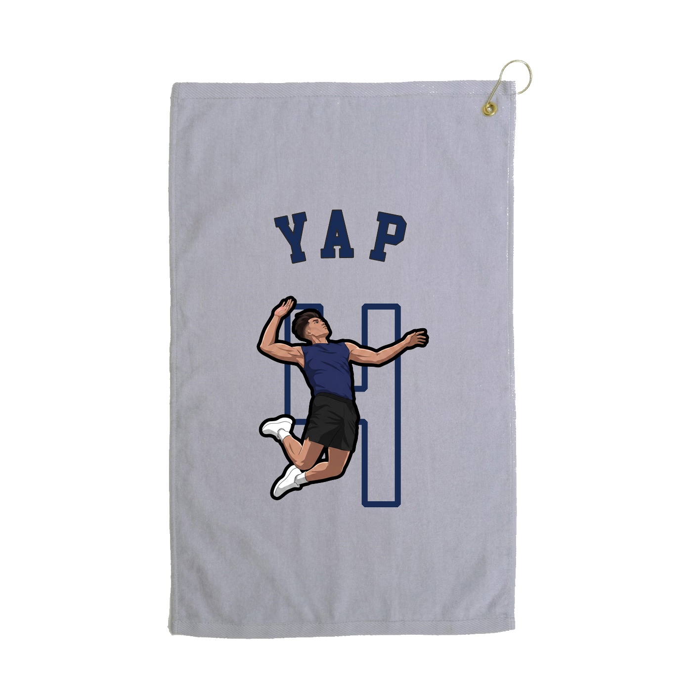 Golf Towel — Shirsey Arch in Grey