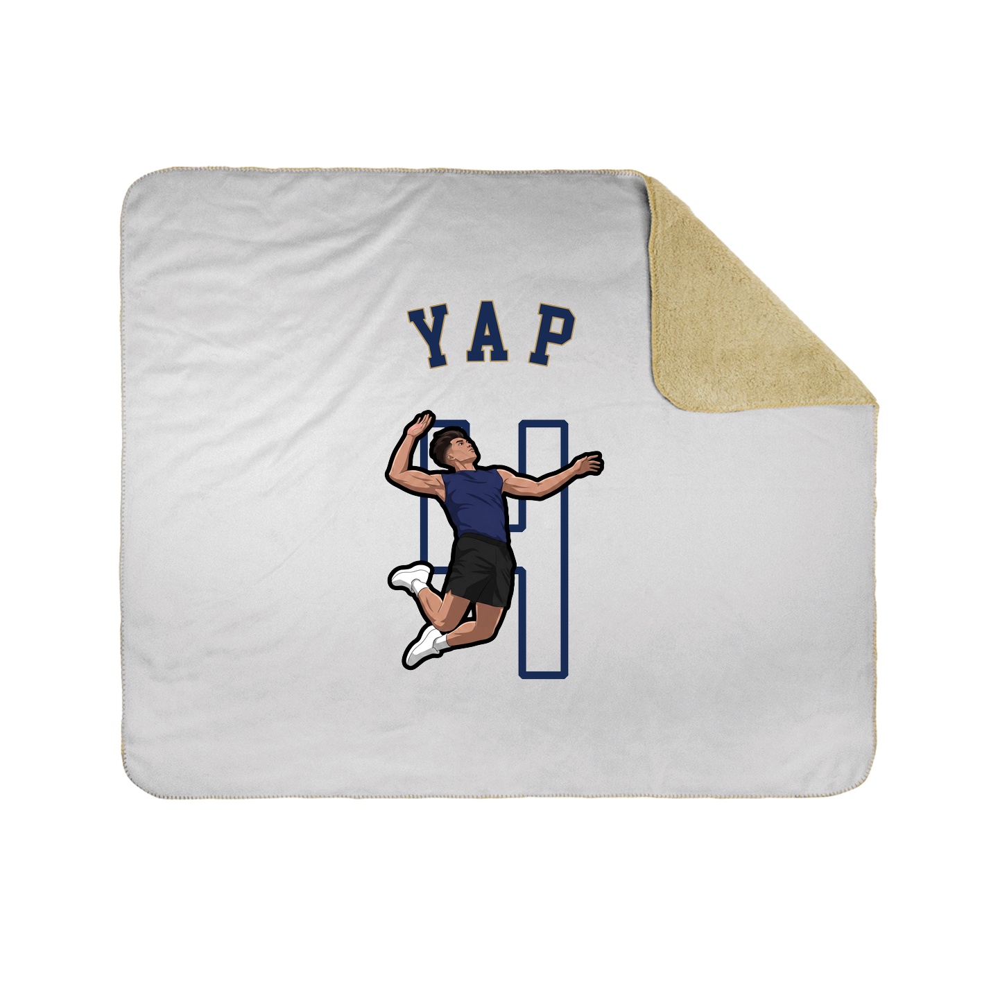 Throw Blanket — Shirsey Arch in White