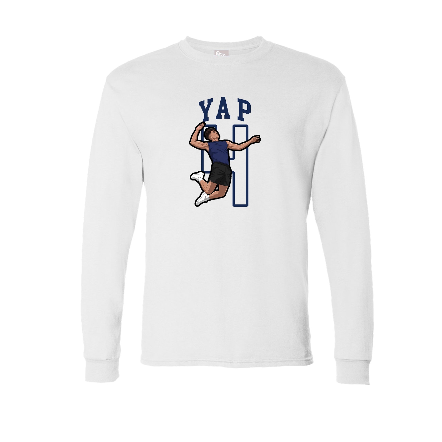 Long Sleeve Tee — Shirsey in White